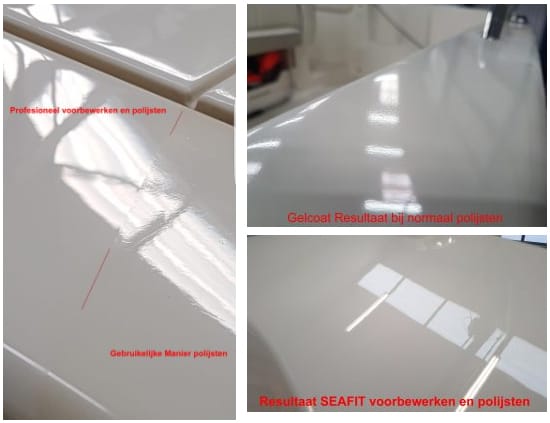 poetsen en polijsten seafit resultaat bij normaal