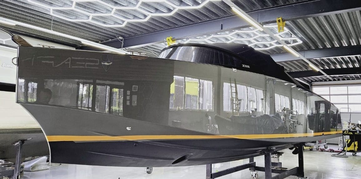 Gelcoat reparatie boot